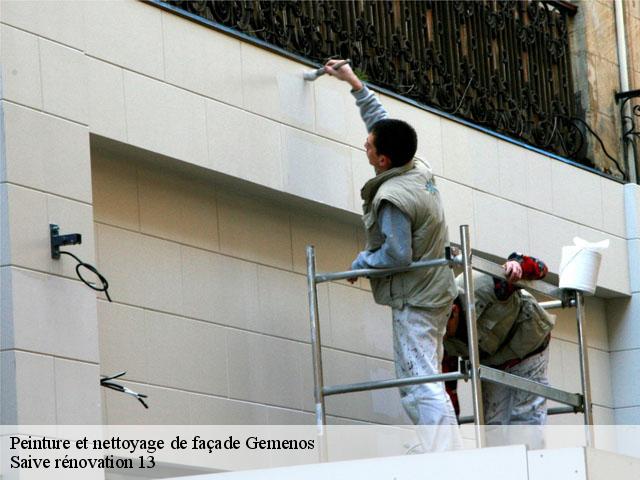 Peinture et nettoyage de façade  gemenos-13420 Saive rénovation 13